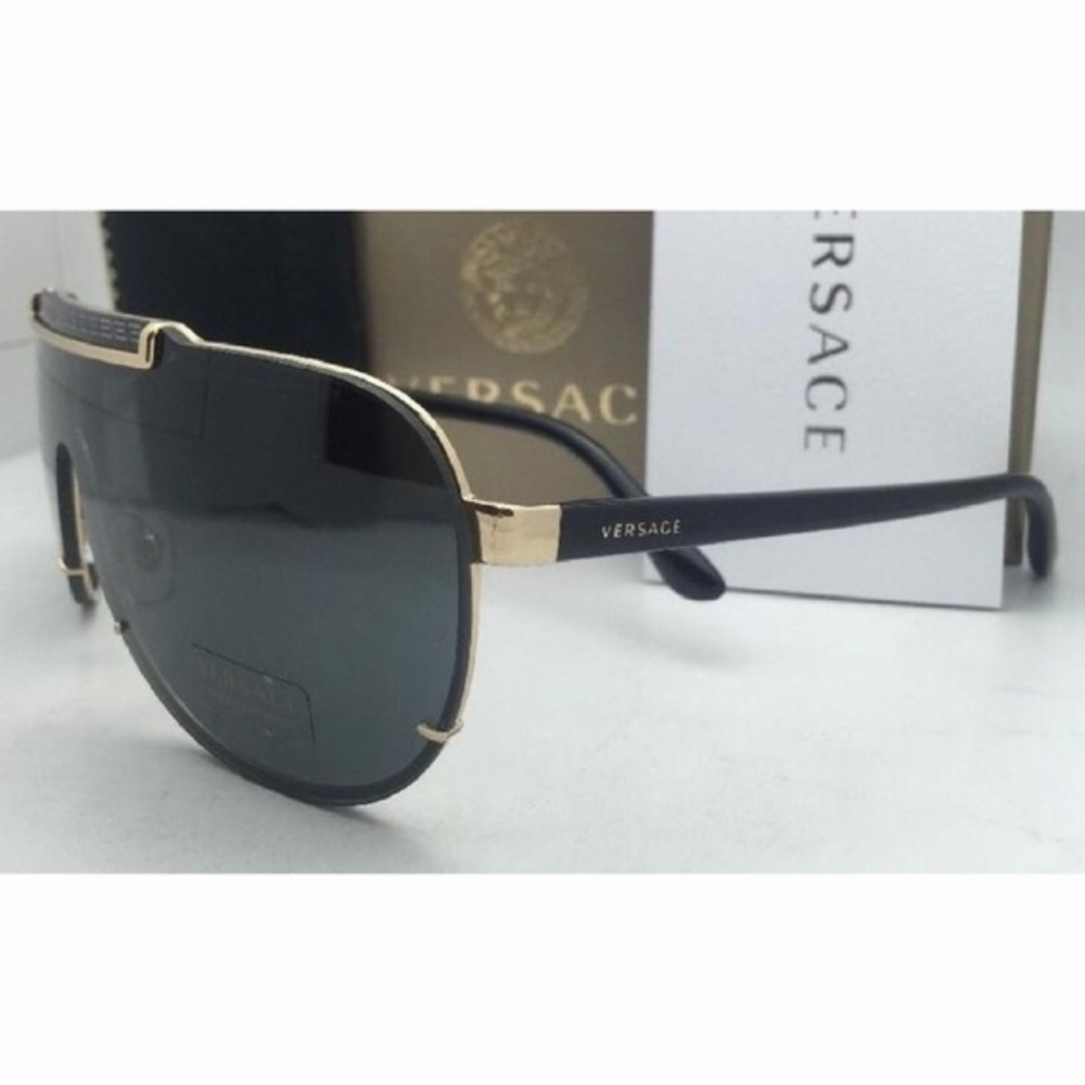 NWT Authentic Versace Mens Metal Sunglasses - Picture 5 of 6